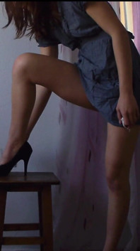 Kinky Teen Pee in a Glass and Thinks About Swallowing It