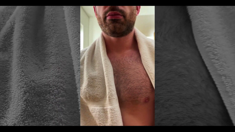 Jay Stroke: Drying off Locker Room After My Post-workout Shower