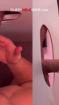 College Boy at the Gloryhole - and I Swallowed Every Drop