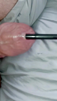 Foreskin Play with Phimosis Large Cock!