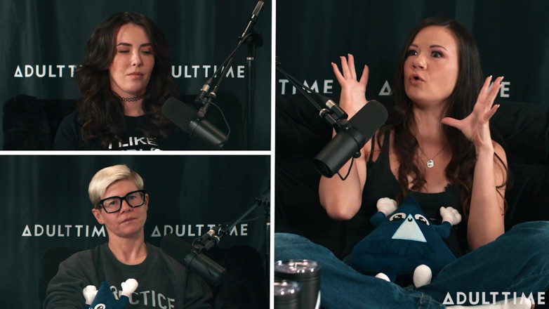 Adult Time Podcast: Alison Rey ve Casey Calvert'in vücudu önemli, sürtük Eras ve Taylor...