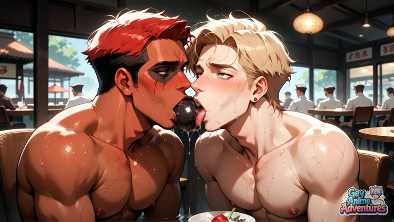 Gay Anime Adventures: Oglądaj rozgrzaną akcję napalonych, nieporęcznych chłopców w przygodach gejów, największe...
