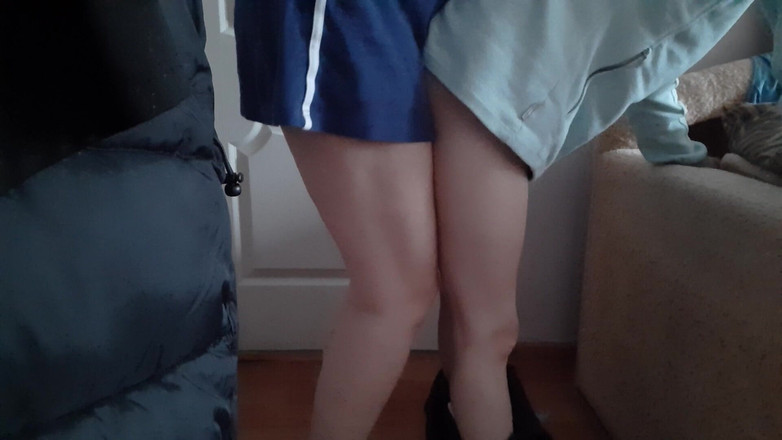 Lesbian-illusion: Agite y follo a mi esposa al estilo perrito con...