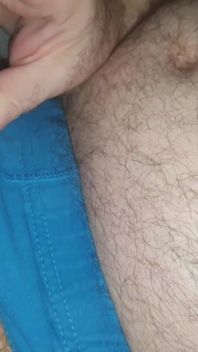 Daddy Wanks in Blue Undies