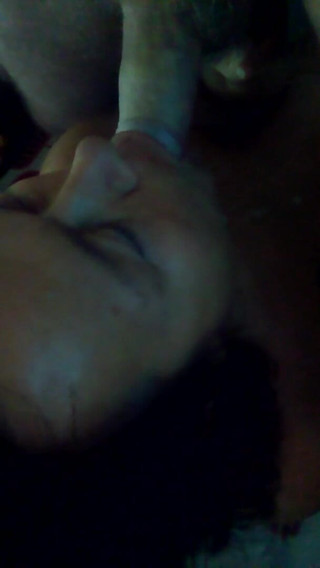 Sex hub couple: Johns cum pours down into Jen's mouth
