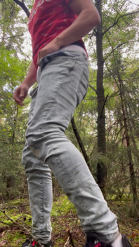 Outside Jerking Gay Crossing