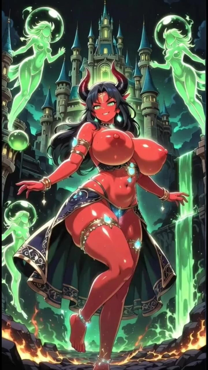 Hot girl dancing: 157. Setan dengan Kuasa Sihir (Ai Animation)