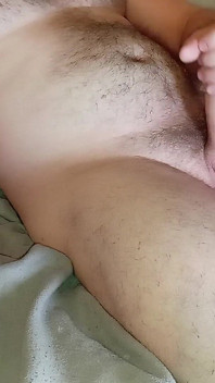 I Masturbate with Lube Uncut Cock