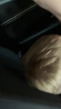 Young gay Aiden sucks his bf Matty big cock in the car