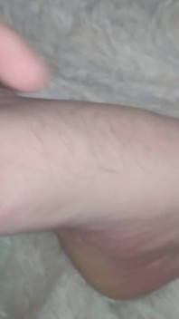 Twink Bear Plays with His Boyfriend's Legs and Feet