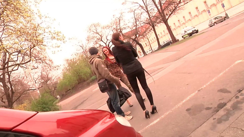 German amateur - 100% German hardcore videos: Picked up dude gets fucked dry in a car