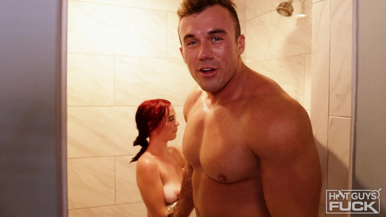Hot Guys Fuck: Huge Hunk Drills zierliche hintern-königin: creampie-Wahnsinn auf hotguysfuck!