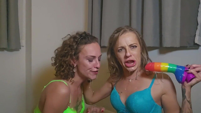 April Paisley: 2 Girls 2 Cups Spit Collectors