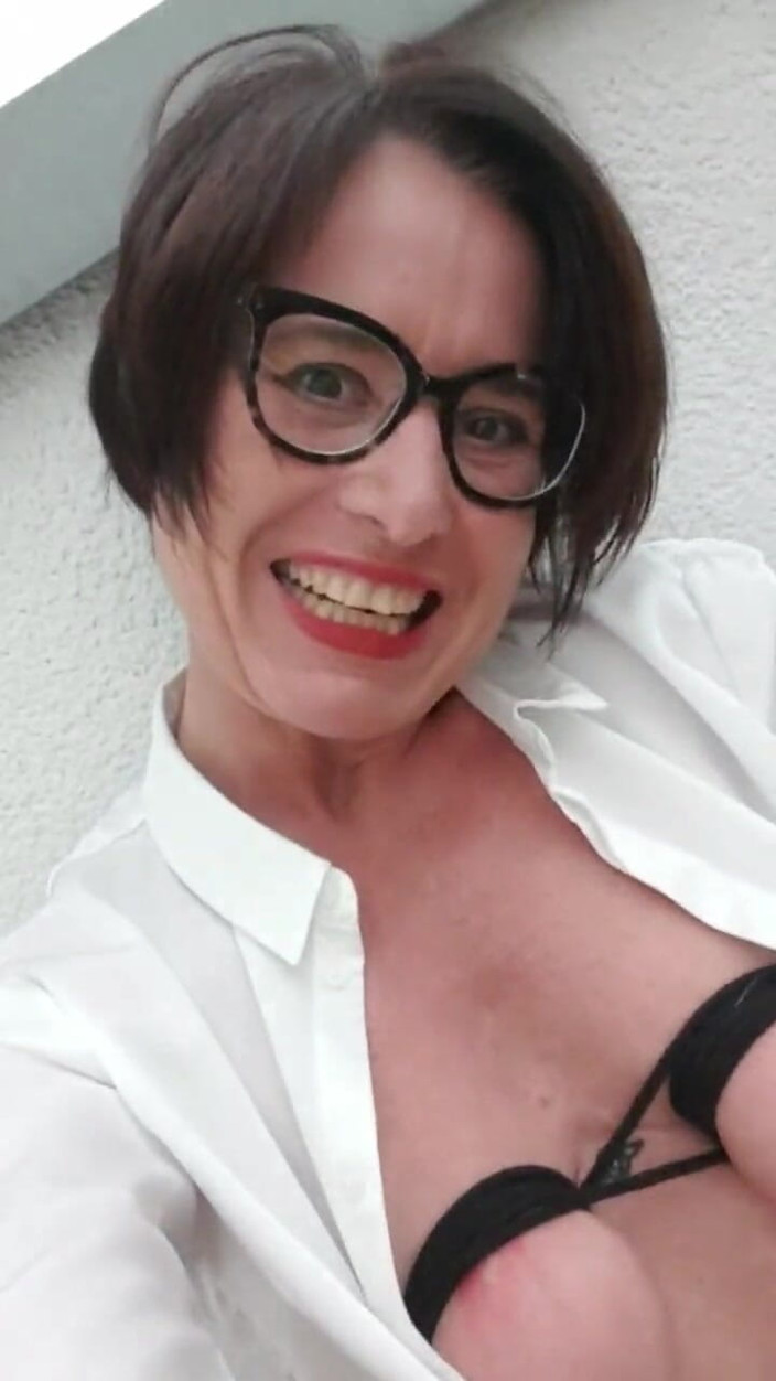 JulieEroticDress: With Weight on Labia Injections