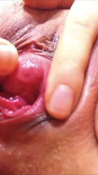1st Time Prolapse Her Tight Asian Pussy