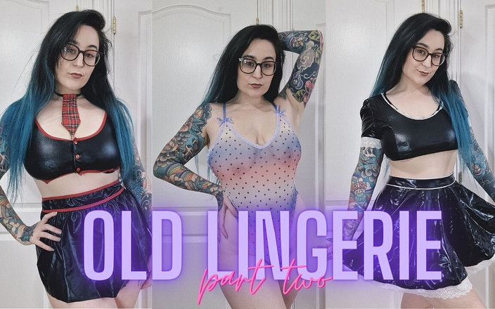 ElizabethsLingerie: パート2の古いランジェリーの試着