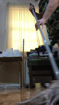 Pissing All Over the Floor Nasty Whore