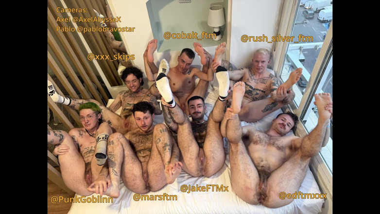 Xxx skips: Pussyboy Paradise: Ftm Orgy