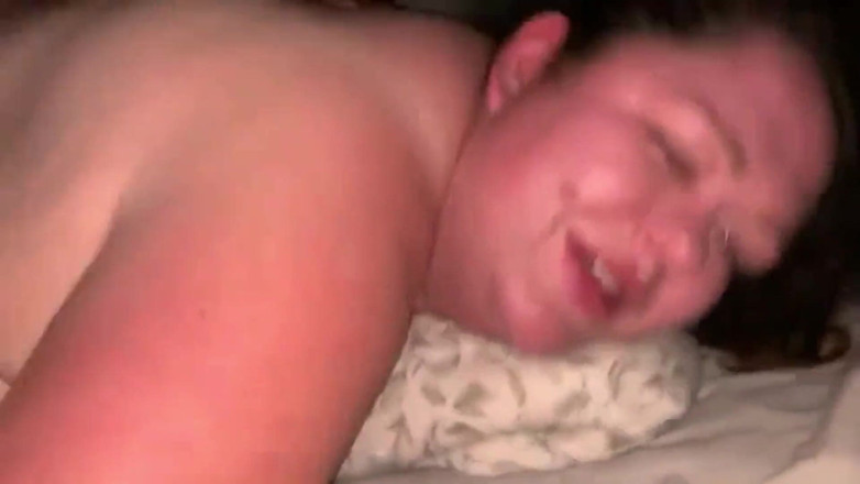 Real homemade BBW BBC porn: Великий чорний член кричить від дупи до пизди раком