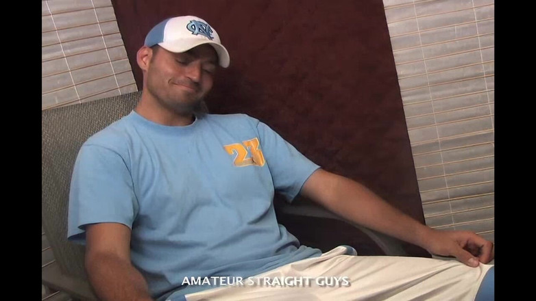 Jay's Amateur Straight Guys: Swarthy heteroseksüel adam Trey