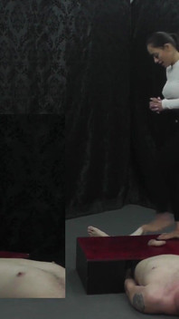 Mistress Nomi Crush Cock and Balls! Picture in the Picture!
