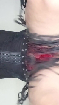 Spaanse Crossdresser Rijende Haan