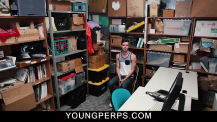 Young Perps: Naughty boy Alex Chandler gets big dicking by lp officer...