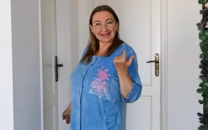 MariaOld: Busty Granny Seduce Step Grandson. Role-play.