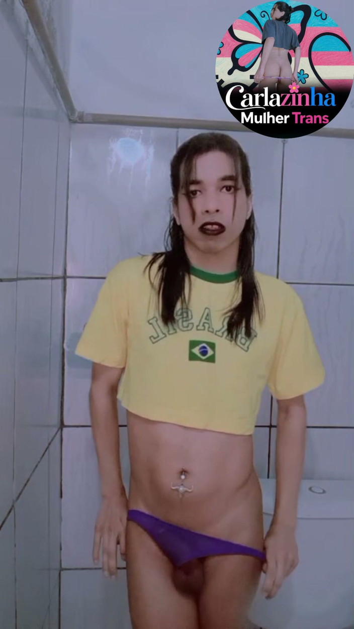 Srta. Carla: Carla Whore in a T-shirt From Brazil and the Hard...