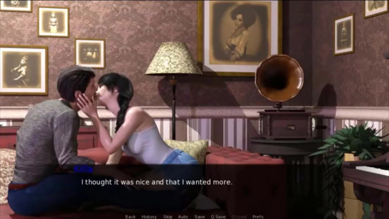 Visual Novels: Pine falls part 16