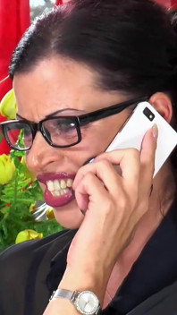 Horny secretary banged hard