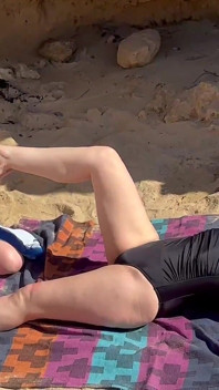 Adoração ao pé na praia Férias de verão na África do Sul parte 2