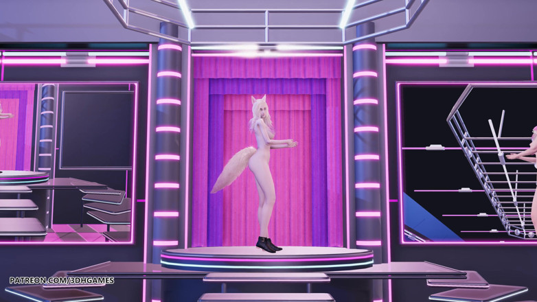 3D-Hentai Games: [MMD] AOA - ShortHair Ahri Hot naked dance league of legends...
