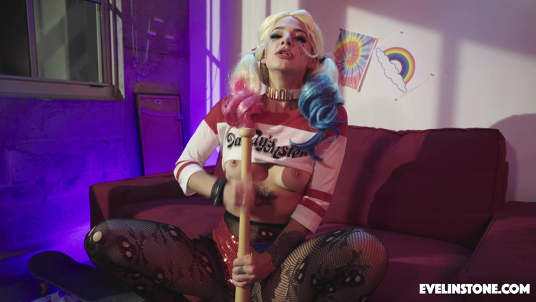 Evelin Stone: Harley Quinn Sph PAWG JOI