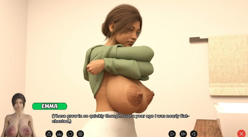 XXX Games Bunk: Heritage - Gameplay - Roleplay - Emma's Bathroom Fun