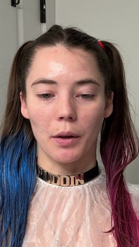 Harley Quinn cosplay denemesi 1 kesilmemiş bts