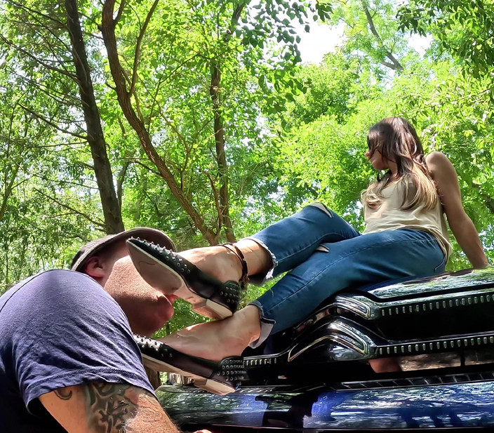 Mistressyammyboots: Slicka mina punktiga skor