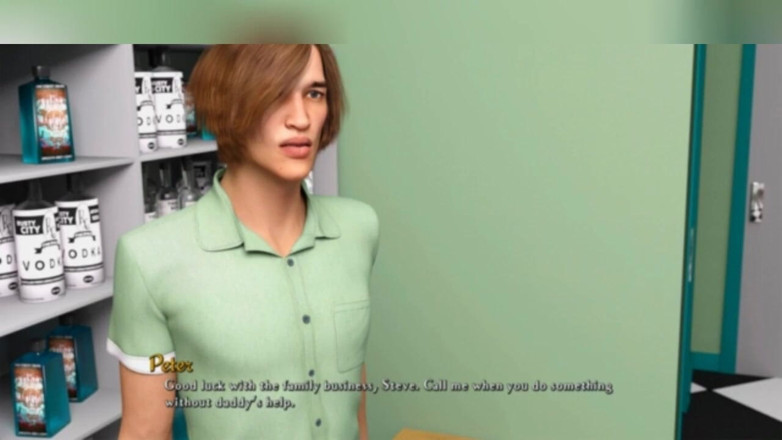 3DXXXTEEN2 Cartoon: The sexy girl. 3D porn cartoon sex