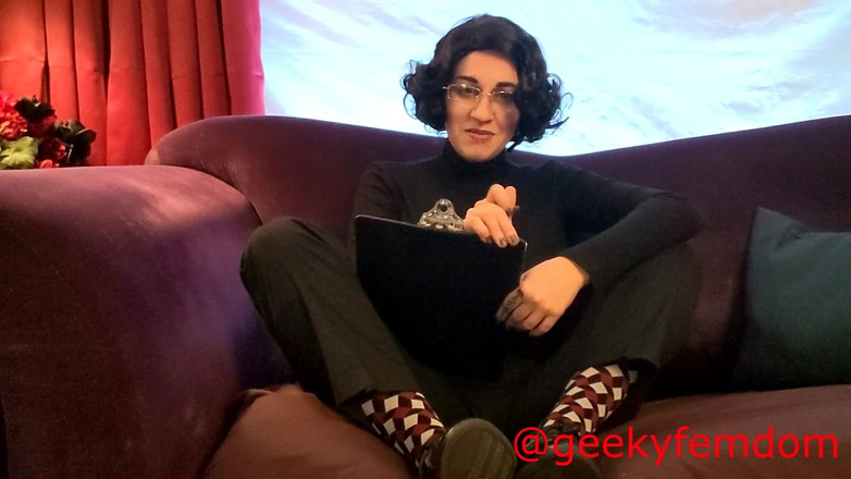 Geeky Femdom: Rädsla terapi med Lenny skuggdrottningen