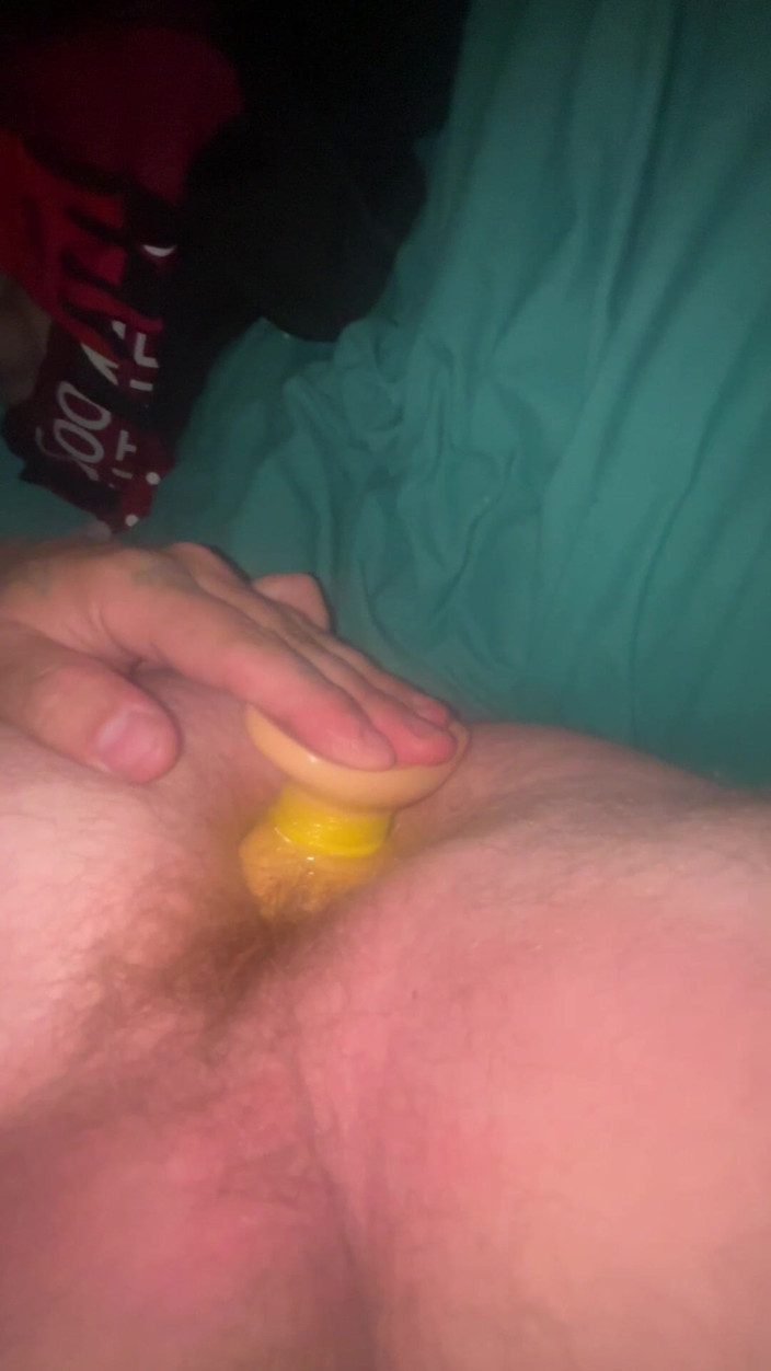 Bigwhitecock: 私のアナルホールと大きなチンポで遊ぶ