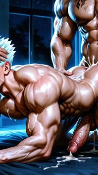 Hunk üçlü sikiş göt