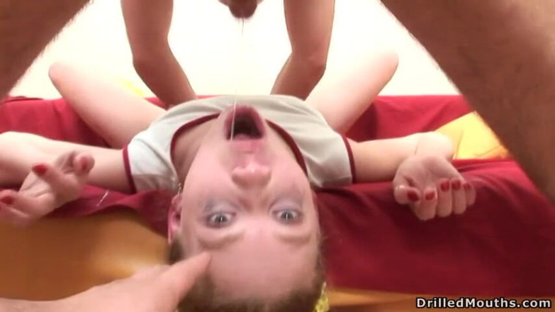 1 Pass For All Sites: Redhead Russian Girl Had Her Throat Drilled and Face Cummed...