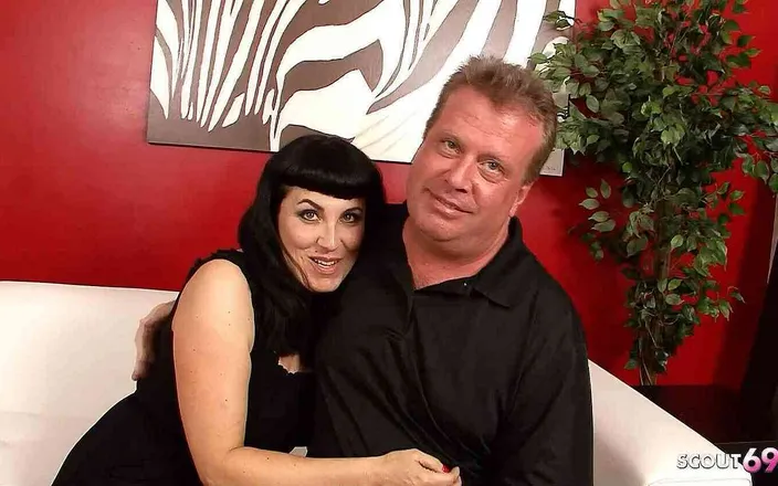 Full porn collection: Hairy Mature Claudines Real First Porn with Her Own Tiny...