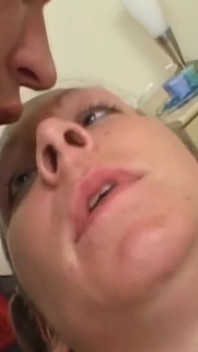Throat Bulging Deepthroat Drool Fest with Cum Cleanup