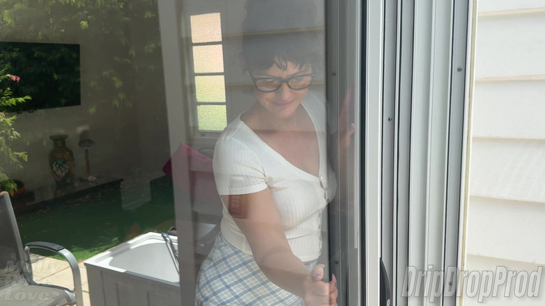 DripDrop Productions: Miss Molly Rose Love Sucks Her Neighbor's Teen's Milk Out!!