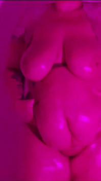 Oiled Pink BBW Booty Tease