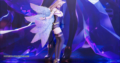 3D-Hentai Games: Kara - Lupin Ahri striptýz kda liga legend sexy kpop tanec