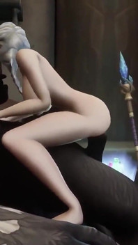 미노타우로 자지를 따먹는 섹시한 핫한 마지 | 워크래프트 헨타이