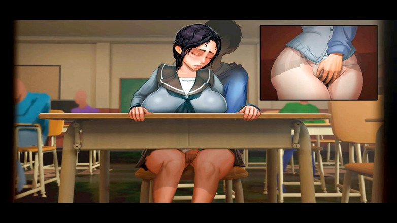 Hentai World: Taffy故事抚摸毛发阴户