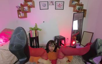 Part 1 Velma Feet Appreciation with Stocking